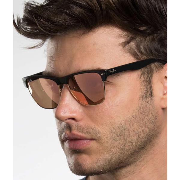 oversized clubmaster style sunglasses