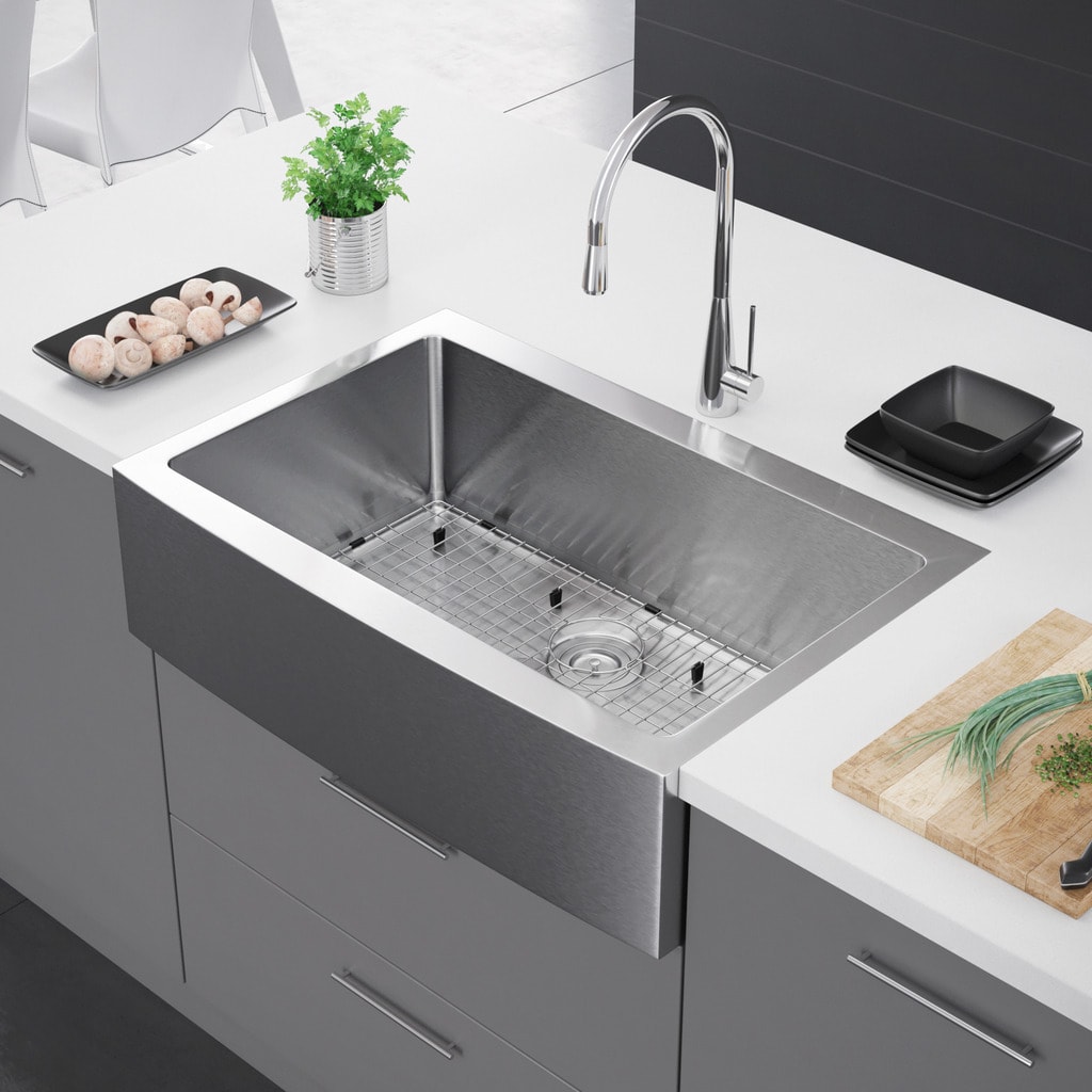 Stainless Steel Farmhouse And A Kitchen Sinks Stainless Steel Farmhouse And A Kitchen Sinks