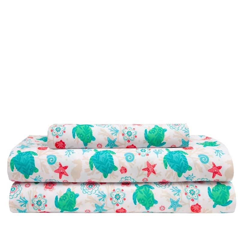 Coastal Print Sheet Set