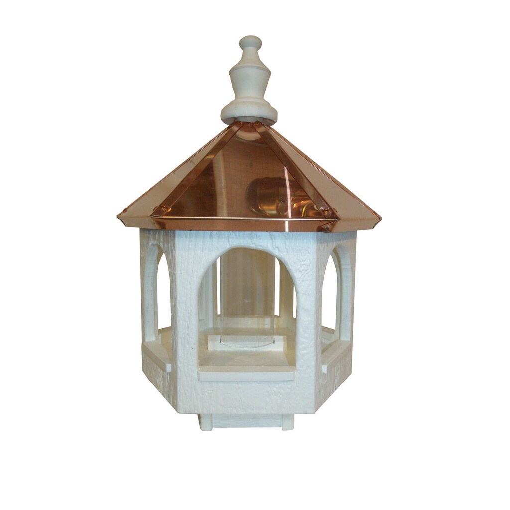 Shop Copper Top Roof Gazebo Bird Feeder Free Shipping Today