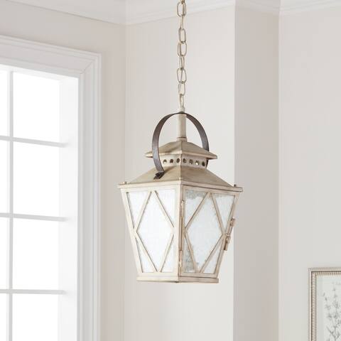 Kichler Lighting Hayman Bay Collection 2-light Distressed Antique White Pendant