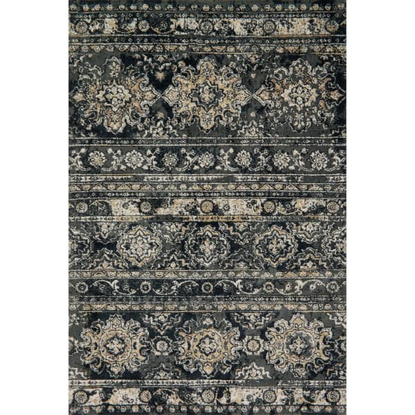 slide 2 of 13, Alexander Home Verona Geometric Border Transitional Rug