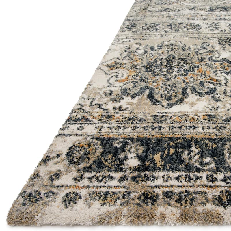 Alexander Home Verona Geometric Border Transitional Rug