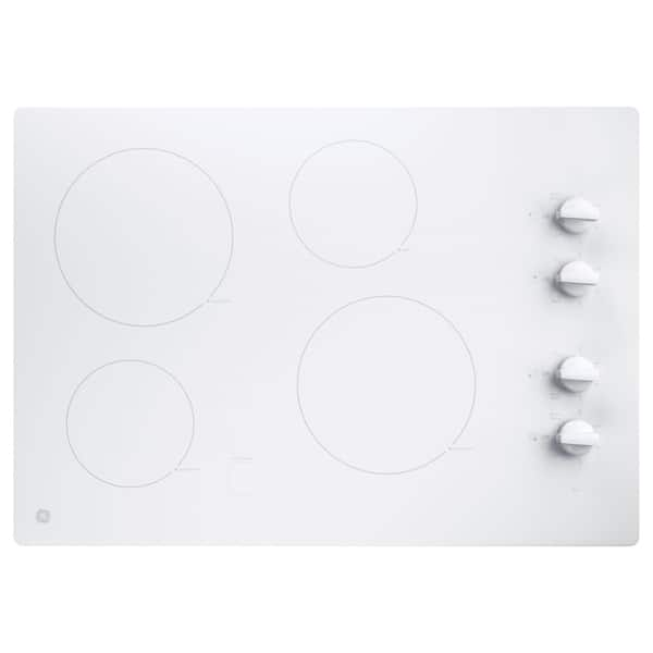 Shop Ge 30 Inch Built In Knob Control Electric Cooktop Free