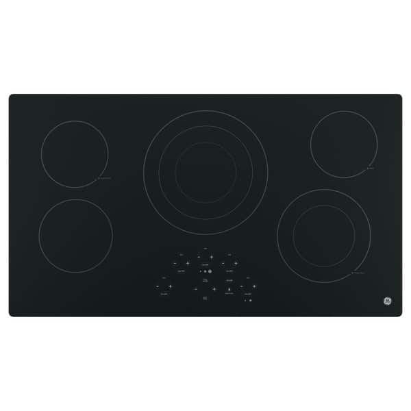 Shop Ge 36 Inch Built In Touch Control Electric Cooktop Free