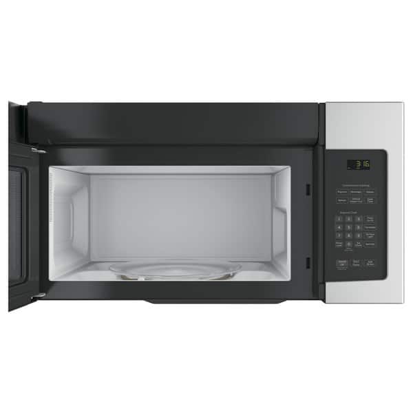 Shop Ge 1 6 Cubic Feet Over The Range Microwave Oven With