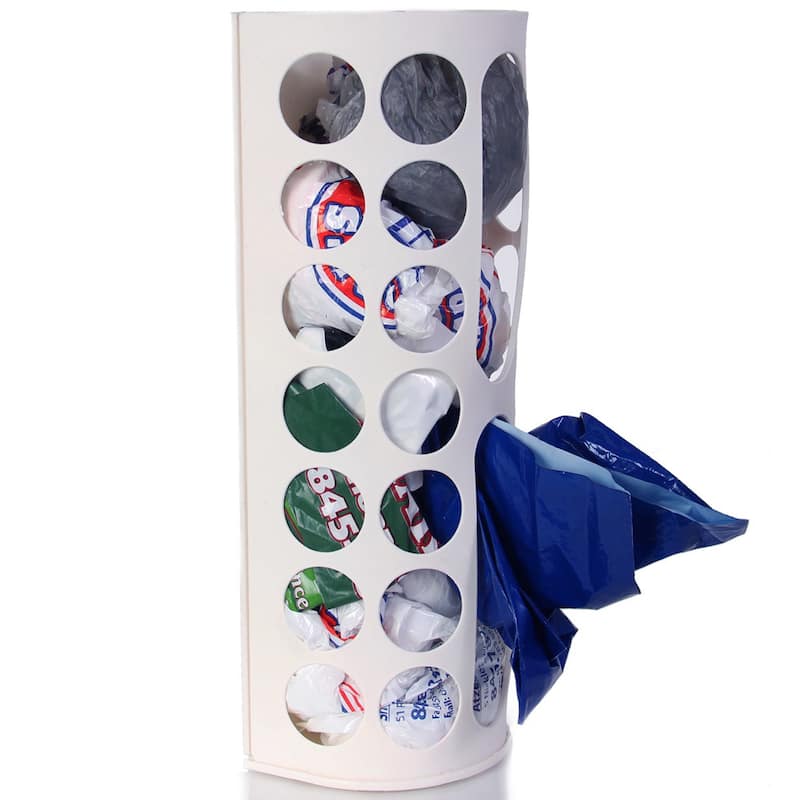 Ybmhome Wall Mount Plastic Grocery Bag Holder