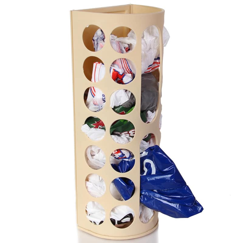 Ybmhome Wall Mount Plastic Grocery Bag Holder