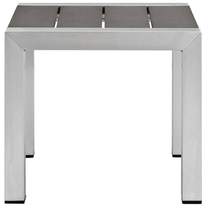 Shore Aluminum Outdoor Grey 2-piece Patio Set