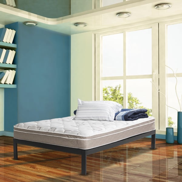 Wolf Posture Premier Eurotop Full-size Platform and Mattress Set