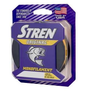 Stren Original Monofilament, HiVis Gold 4 lb, 330 Yards