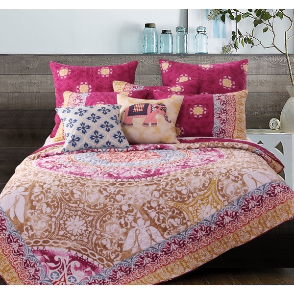 Barefoot Bungalow Delphi 3-piece Quilt Set