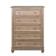 preview thumbnail 3 of 1, Evolur Hampton 5 Drawer Dresser