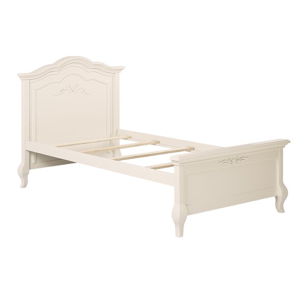 evolur aurora toddler rail ivory lace