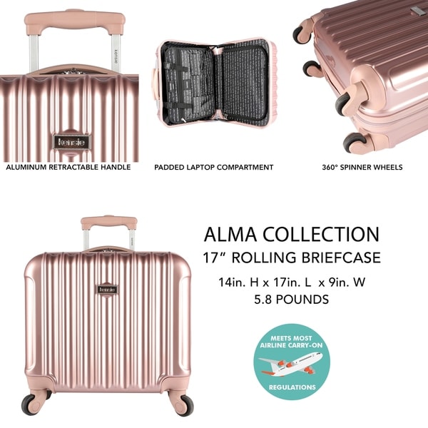 small cabin suitcase on wheels