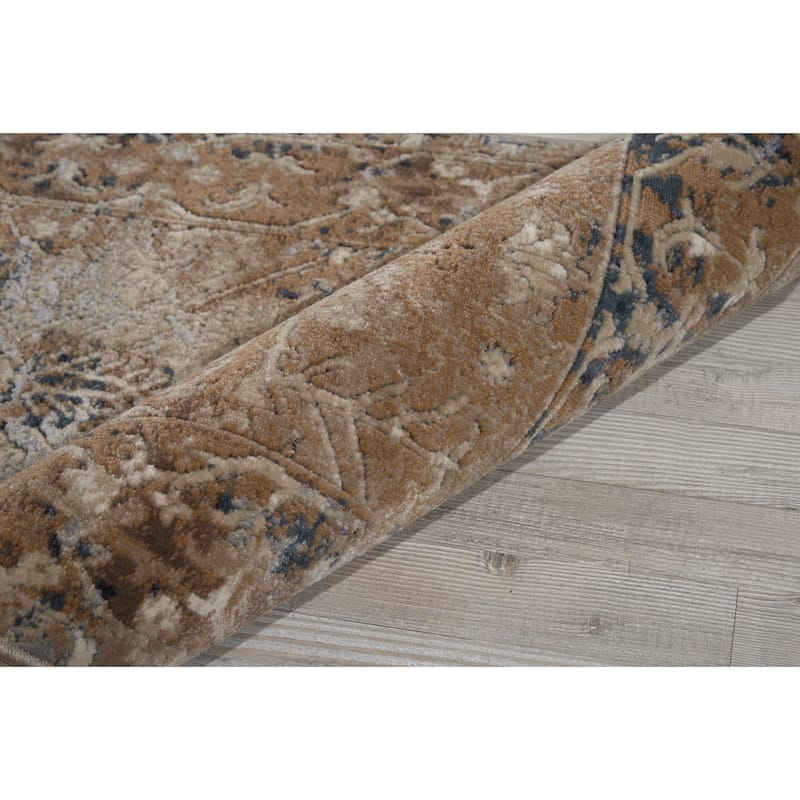 Malta Oriental Bordered Medallion Area Rug Bed Bath & Beyond 12675001