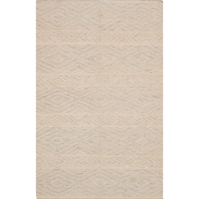 Flat-weave Tribeca M10023 Yellow Wool Kilim