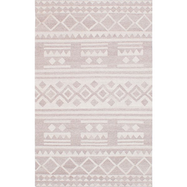 ecarpetgallery Tribeca Brown, Ivory Wool Kilim (8'0 x 10'0)
