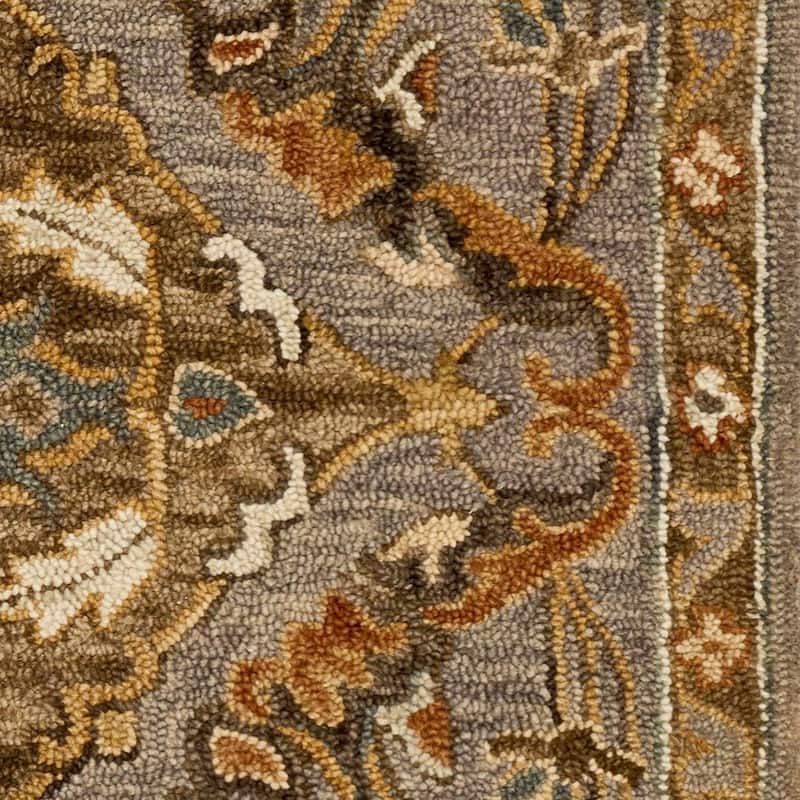 Alexander Home Madaline Medallion Star Hand-Hooked 100% Wool Rug