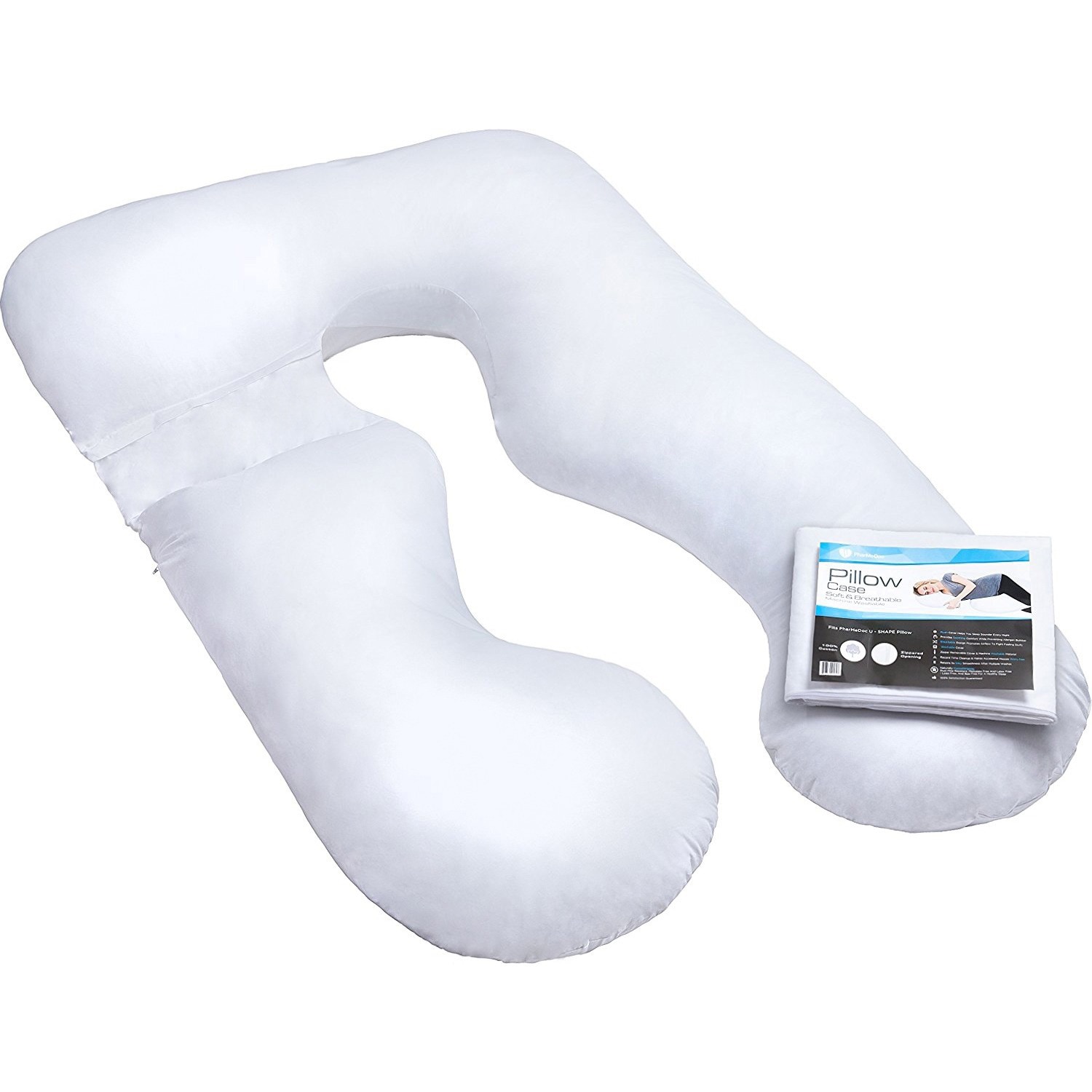 Shop Pharmedoc Total Body Pillow Cover Replacement U Shaped
