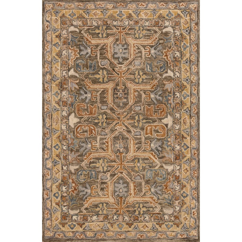 Alexander Home Madaline Hand-hooked Wool Persian Rug
