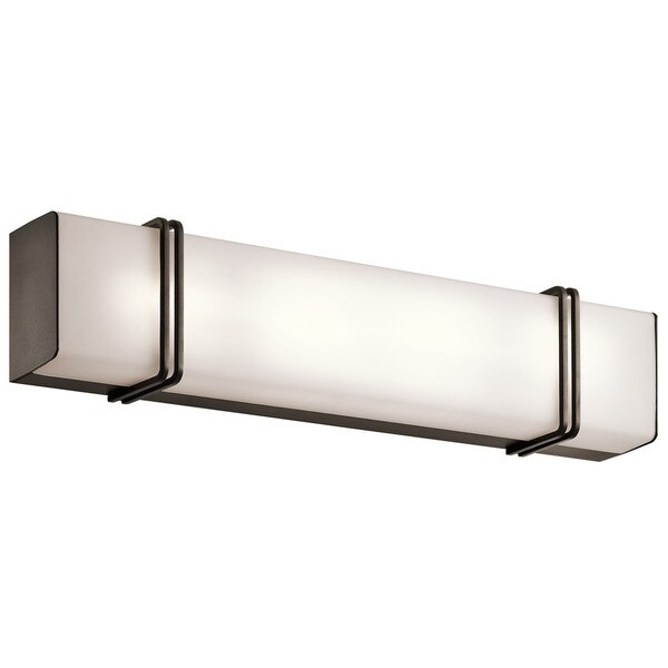 Shop Kichler Lighting Impello Collection 24-inch Olde Bronze LED Linear ...