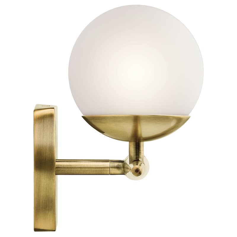 Kichler Lighting Jasper Collection 3-light Natural Brass Halogen Bath/Vanity Light