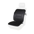 Black or Beige Faux Leather Full Seat Cushion