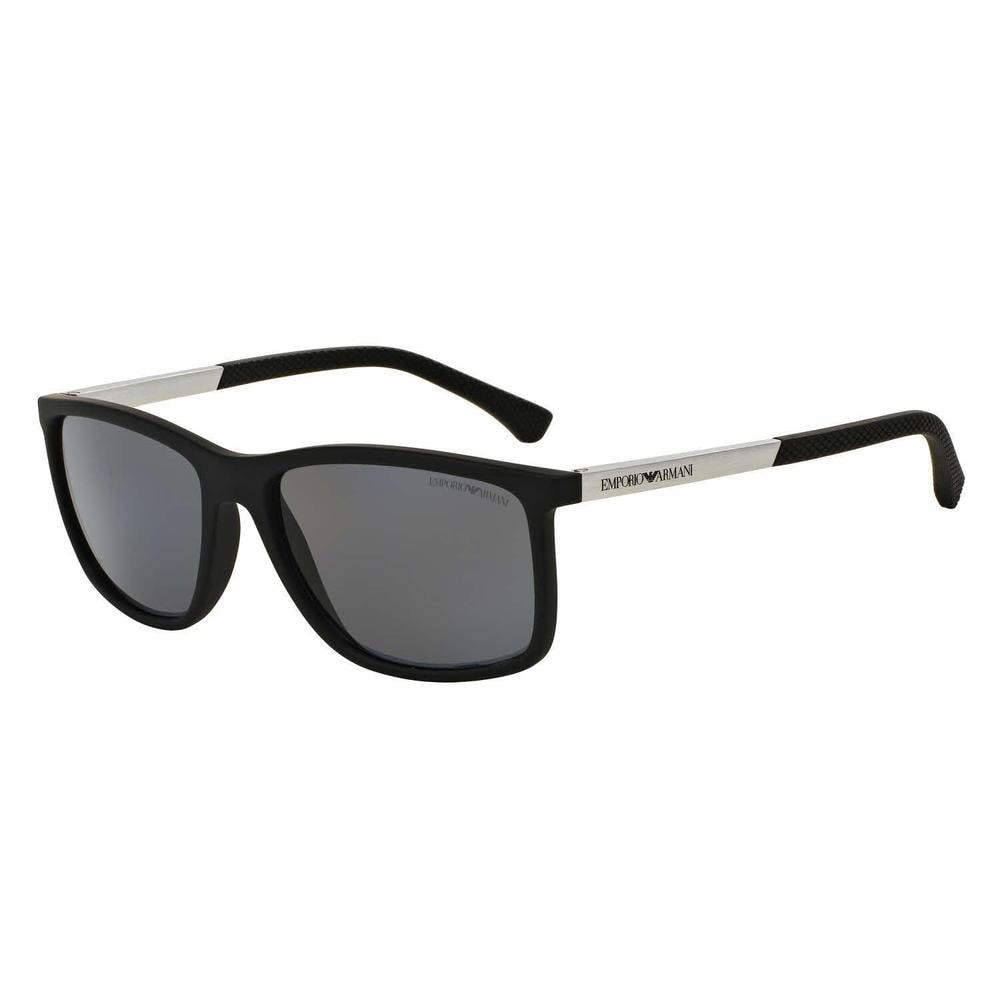 emporio armani men's sunglasses black