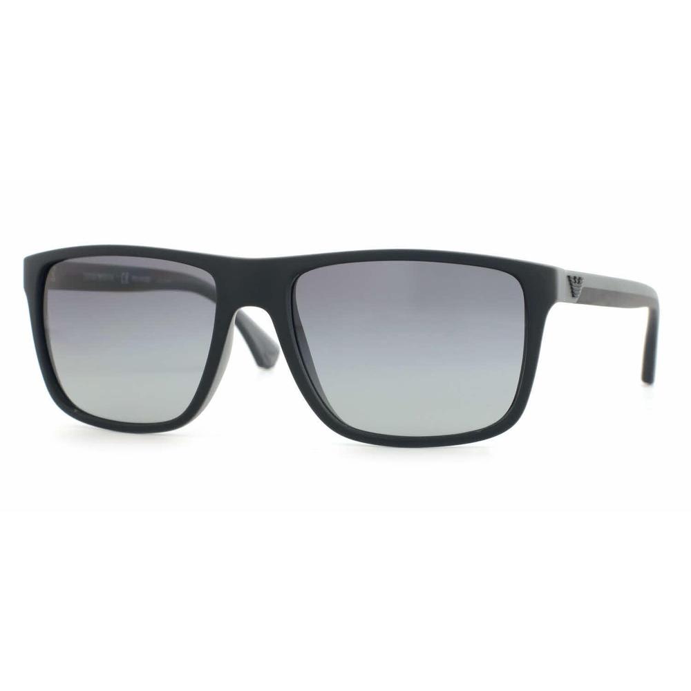 emporio armani men's sunglasses black