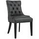 Regent Vinyl Button Tufted Dining Chair (Single Chair)