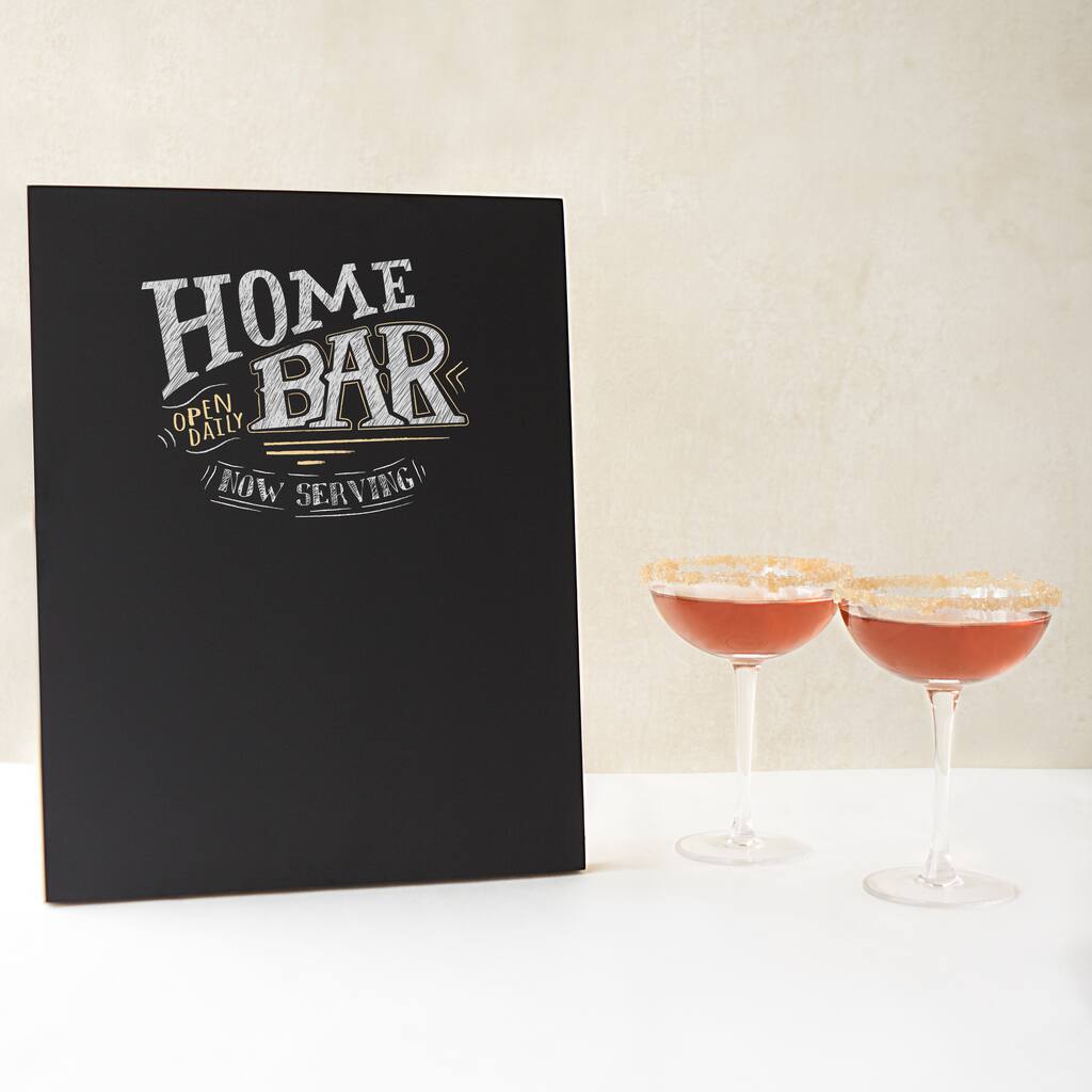 Bar Menu Chalkboard