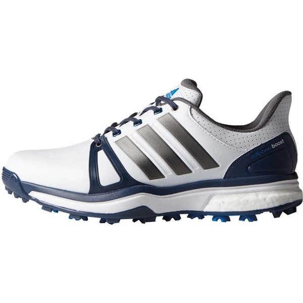 Adidas Adipower Boost 2 FTWR White/ Mineral Blue Golf Shoes