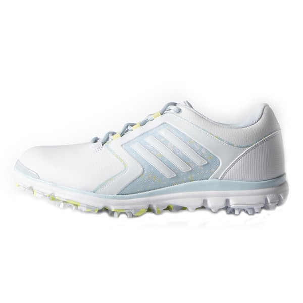 Adidas Adistar Tour Golf Shoes Ladies White/Soft Blue