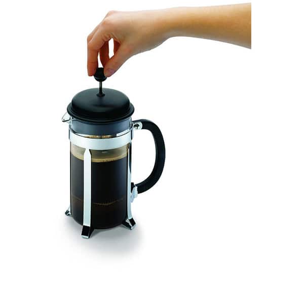 Bodum Java French Press Coffee Maker, 3 Cup, 0.35 L, 12 oz Midnight Blue