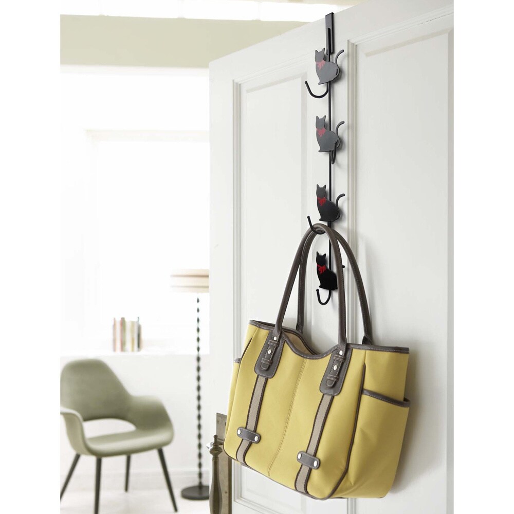 Shop Cat Black Over The Door Hook By Yamazaki Home Free Shipping