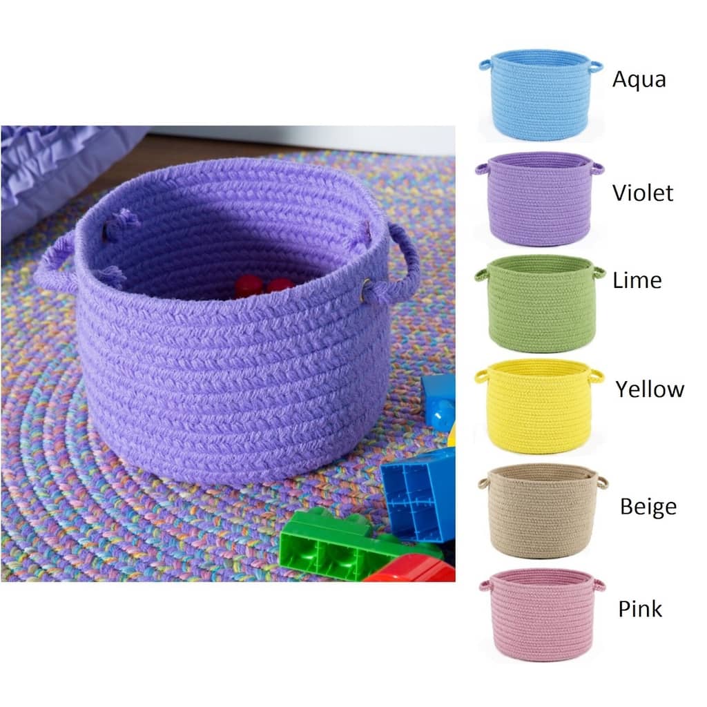 Happy Feet 12" x 18" Basket by Rhody Rug