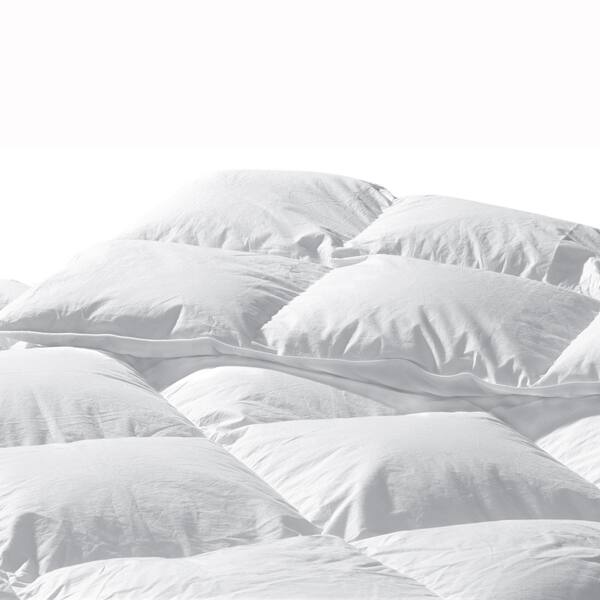 Shop Highland Feather Santa Barbara White Goose Down Comforter