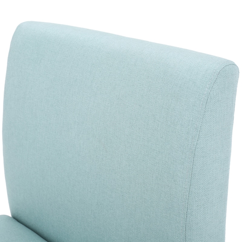 Christopher Knight Home Kassi Modern Fabric Slipper Chair - 22.50" L x 29.50" W x 32.00" H