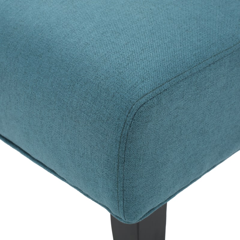 Kassi Contemporary Fabric Slipper Accent Chair by Christopher Knight Home - 22.50" L x 29.50" W x 32.00" H