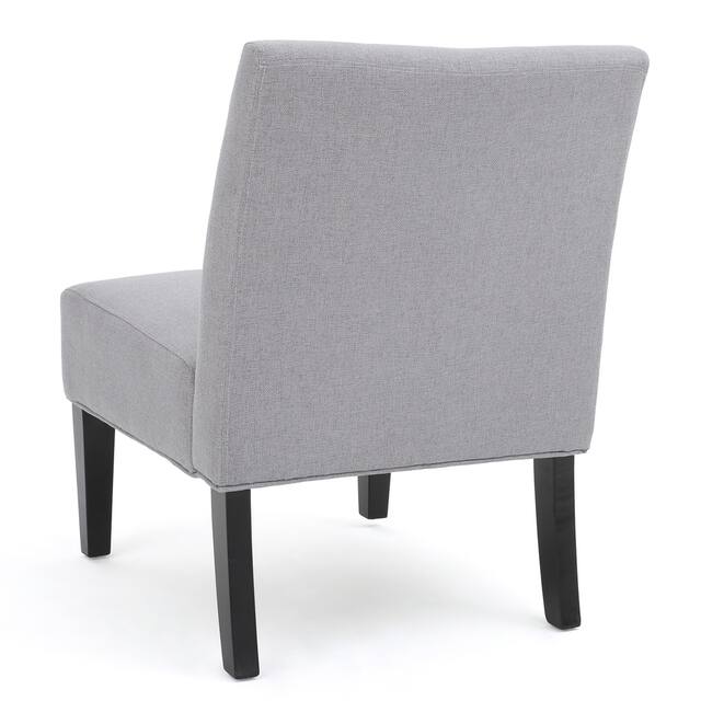 Kassi Contemporary Fabric Slipper Accent Chair by Christopher Knight Home - 22.50" L x 29.50" W x 32.00" H