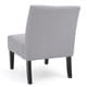 preview thumbnail 14 of 43, Kassi Contemporary Slipper Accent Chair by Christopher Knight Home