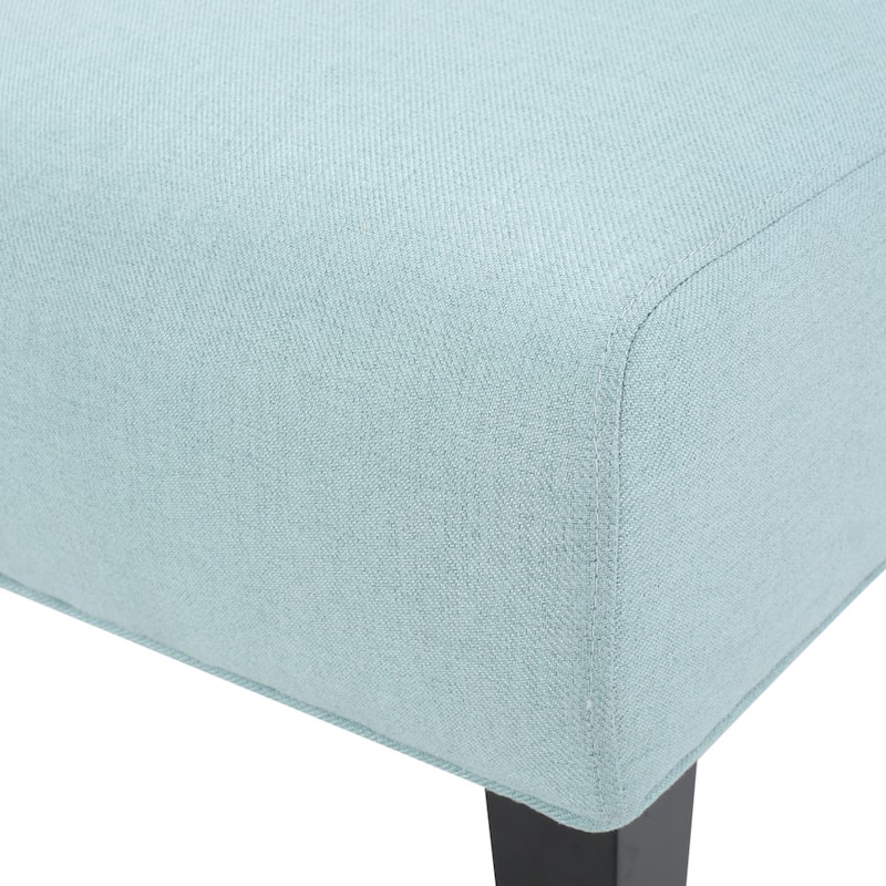 Christopher Knight Home Kassi Modern Fabric Slipper Chair - 22.50" L x 29.50" W x 32.00" H