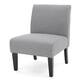 Kassi Contemporary Fabric Slipper Accent Chair by Christopher Knight Home - 22.50" L x 29.50" W x 32.00" H