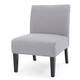 Kassi Contemporary Fabric Slipper Accent Chair by Christopher Knight Home - 22.50" L x 29.50" W x 32.00" H