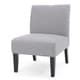 preview thumbnail 13 of 43, Kassi Contemporary Slipper Accent Chair by Christopher Knight Home