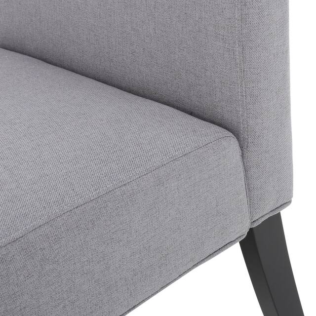 Kassi Contemporary Fabric Slipper Accent Chair by Christopher Knight Home - 22.50" L x 29.50" W x 32.00" H