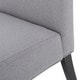 preview thumbnail 16 of 43, Kassi Contemporary Slipper Accent Chair by Christopher Knight Home