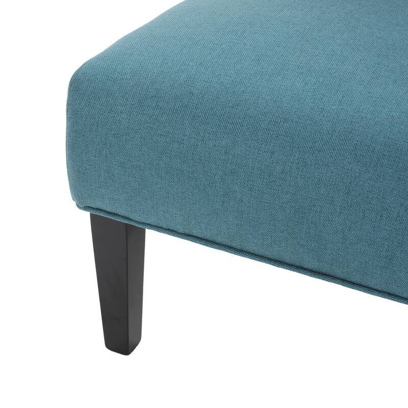 Kassi Contemporary Fabric Slipper Accent Chair by Christopher Knight Home - 22.50" L x 29.50" W x 32.00" H