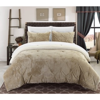 Chic Home Chiara Bed-In-A-Bag Beige Comforter 7-Piece Set